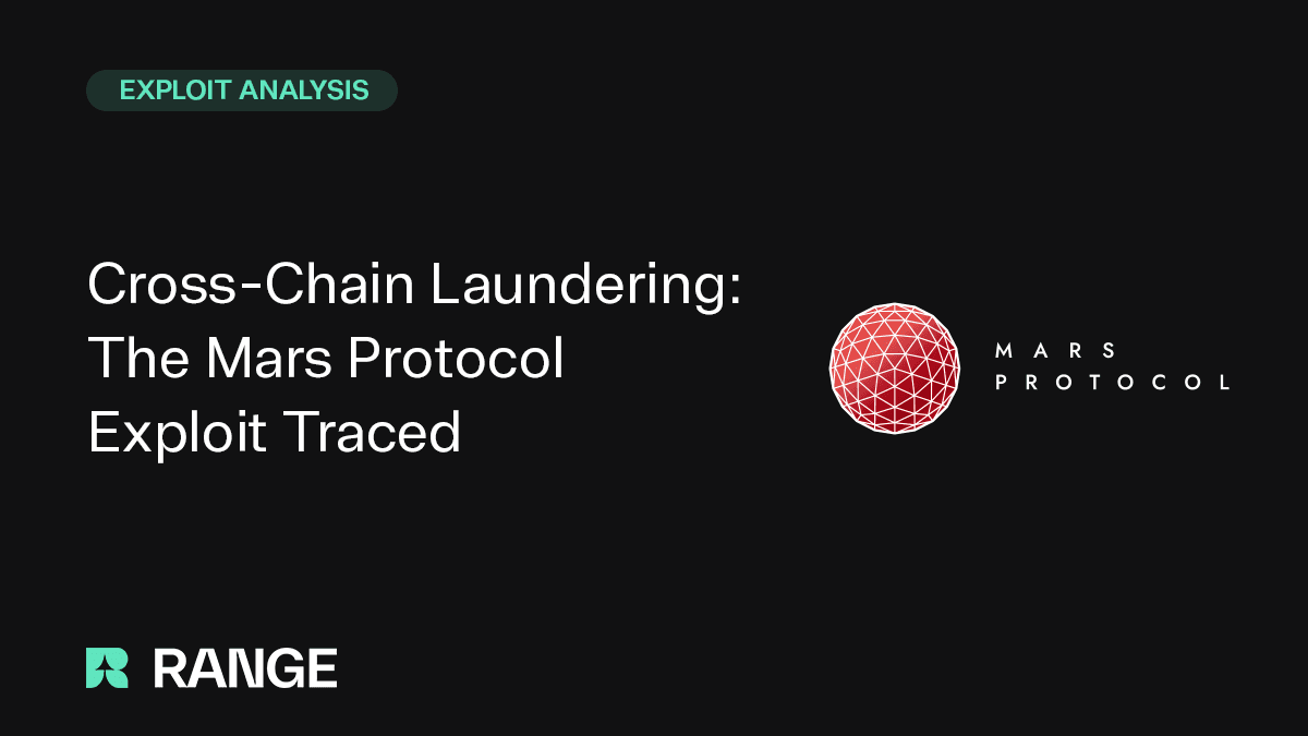 Cross-Chain Laundering: The $973k Mars Protocol Exploit Traced