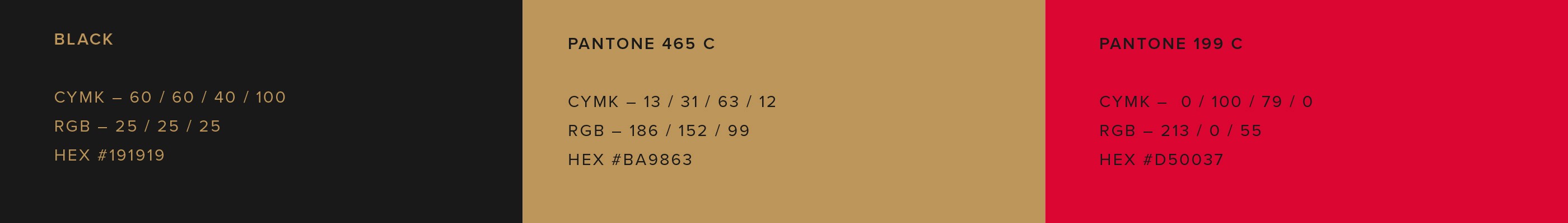 Centurion Sportswear primary color palette.