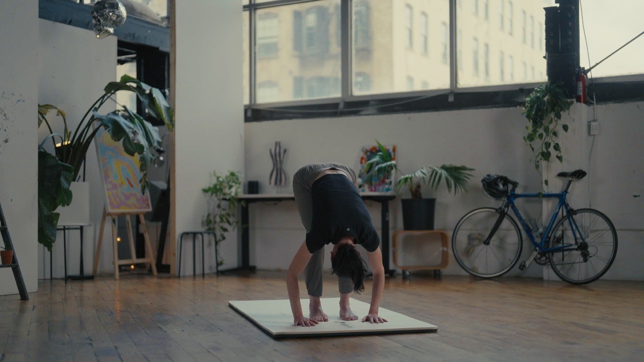 Person Exercising - Flexibility Routine