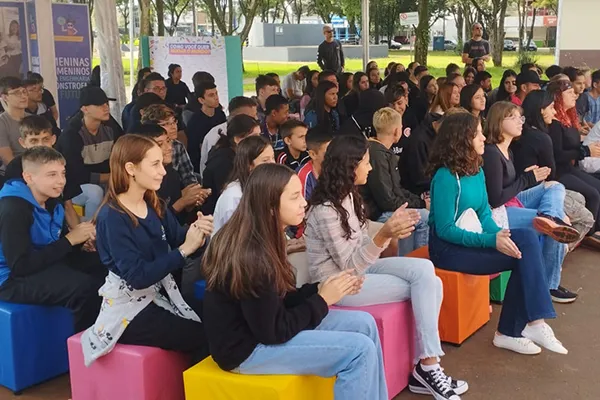 Estação 'Mude o Mundo LAB'.