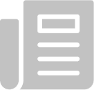 journalist icon of newspaper grayscale