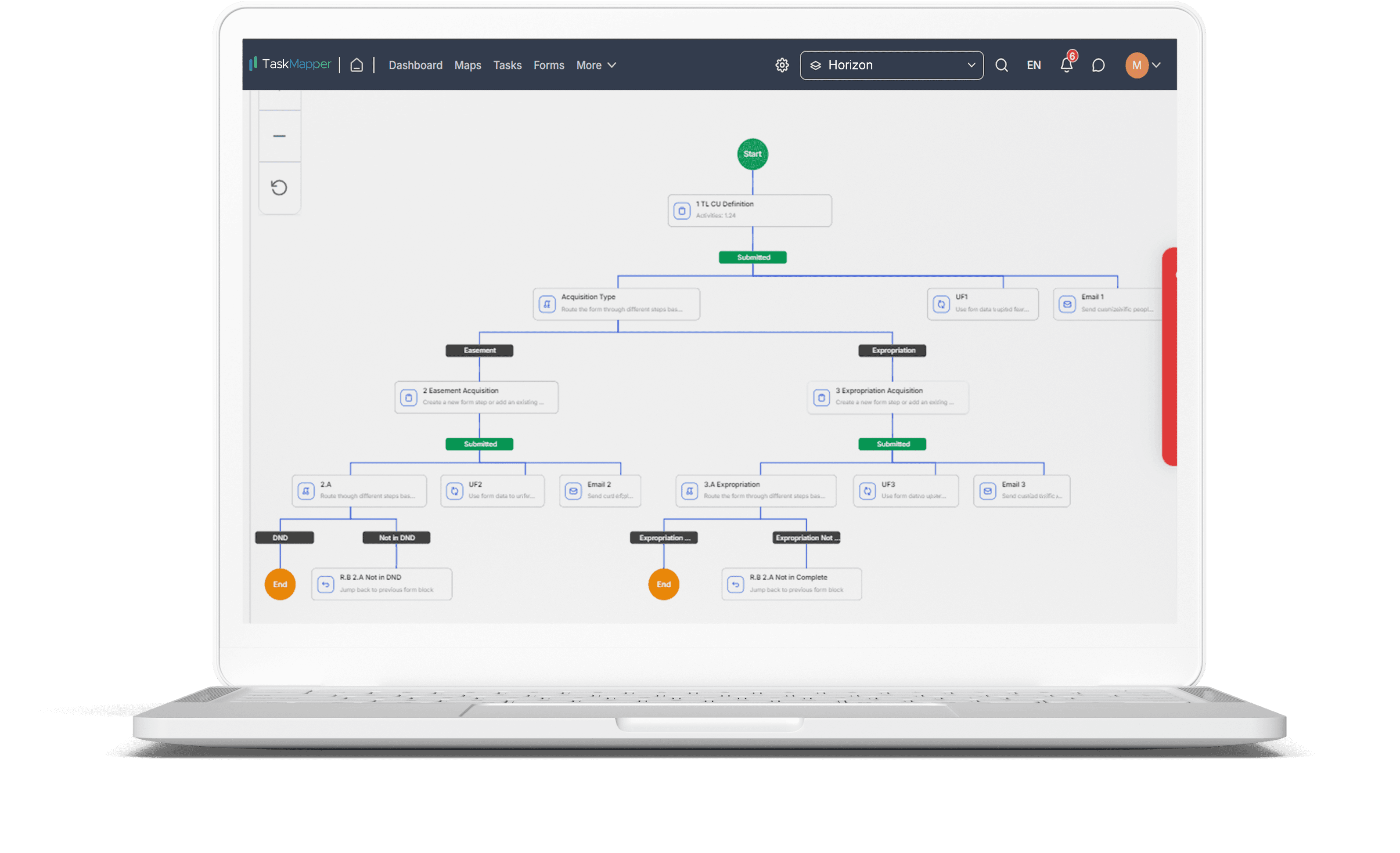 TaskMapper by SenseHawk to create workflows to monitor the land acquisition process for transmission line ROW for utility-scale solar PV projects