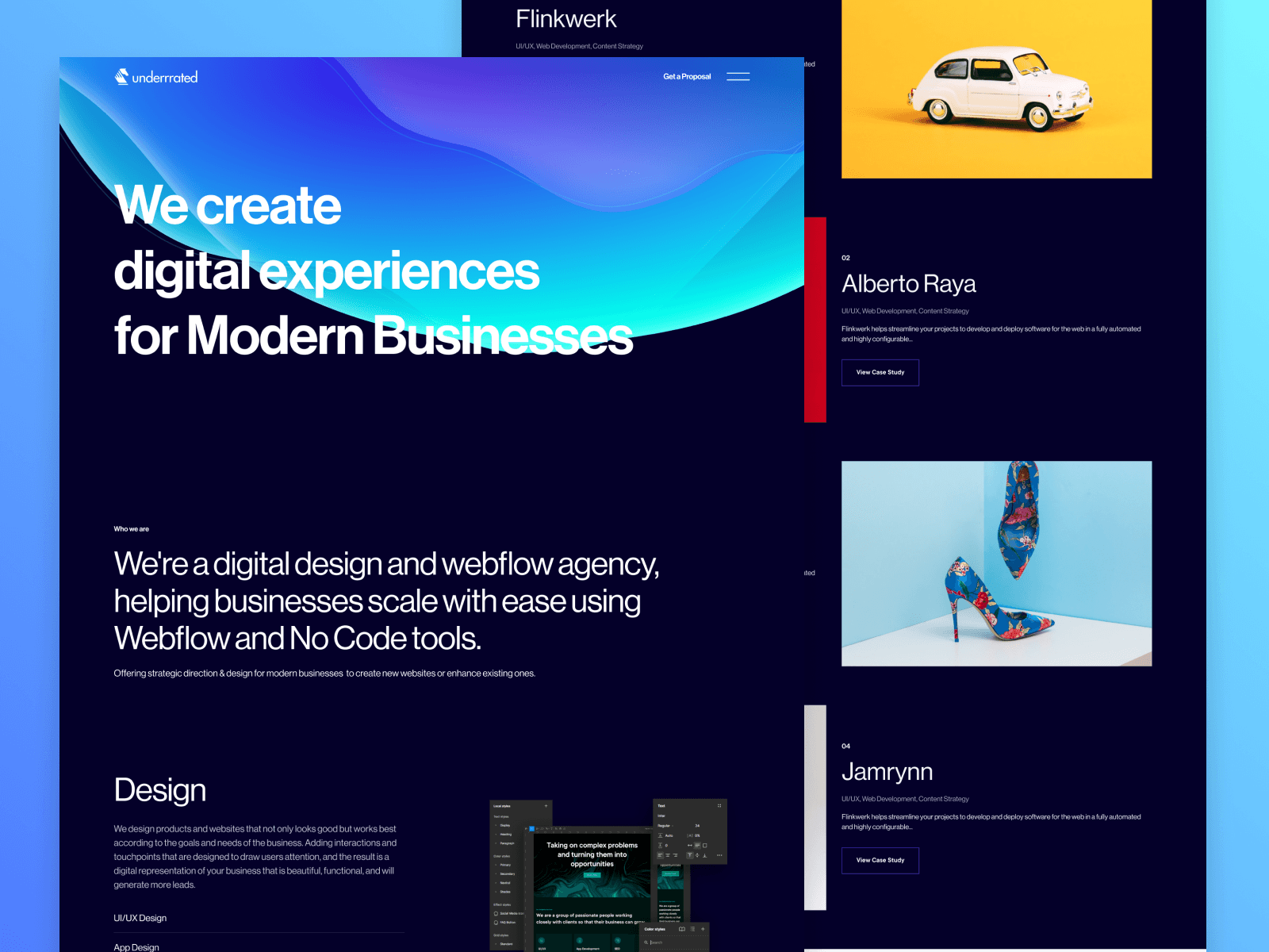 Nitro - Design Agency Webflow