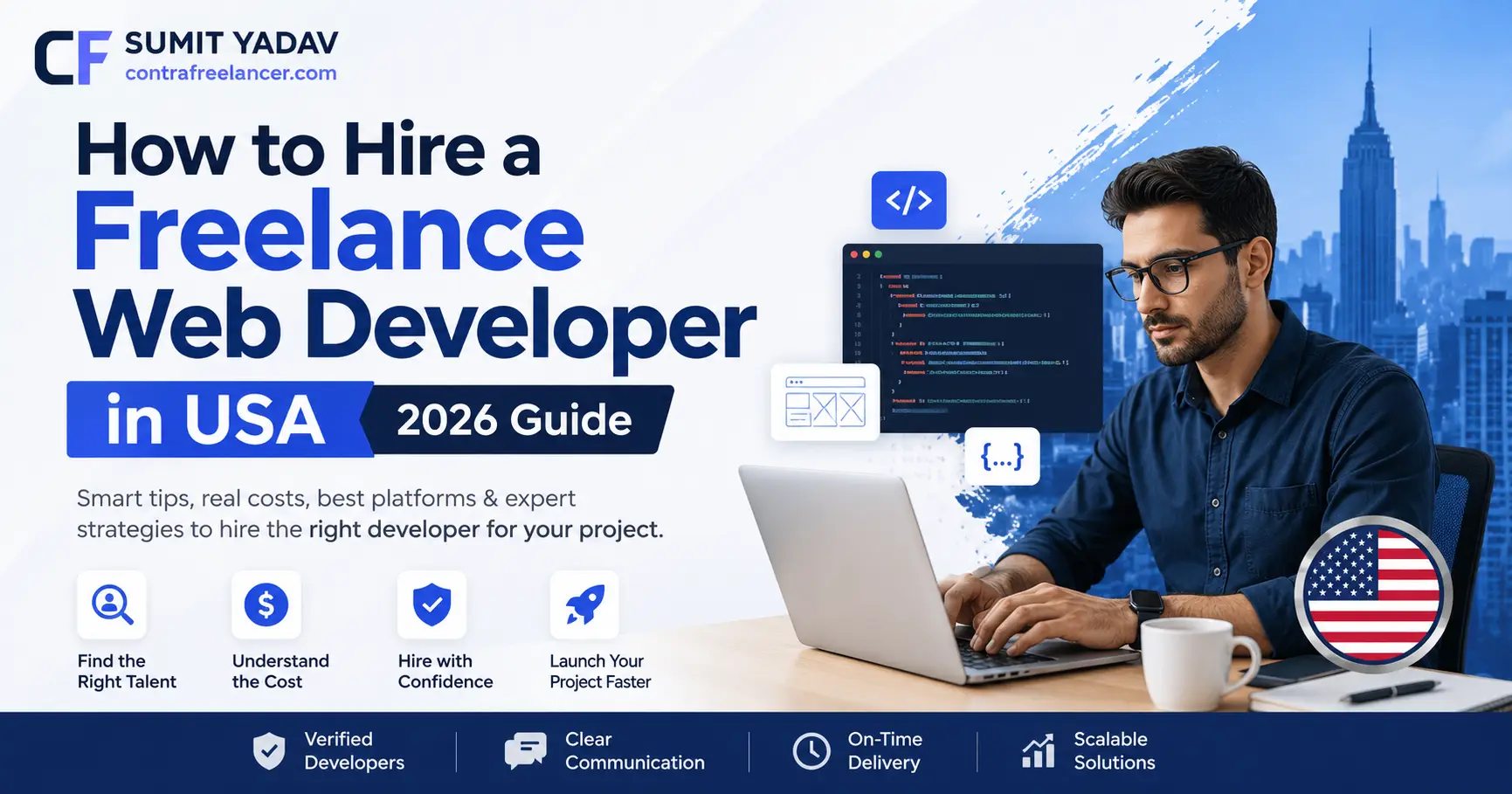 How to Hire a Freelance Web Developer in USA 2026 Guide