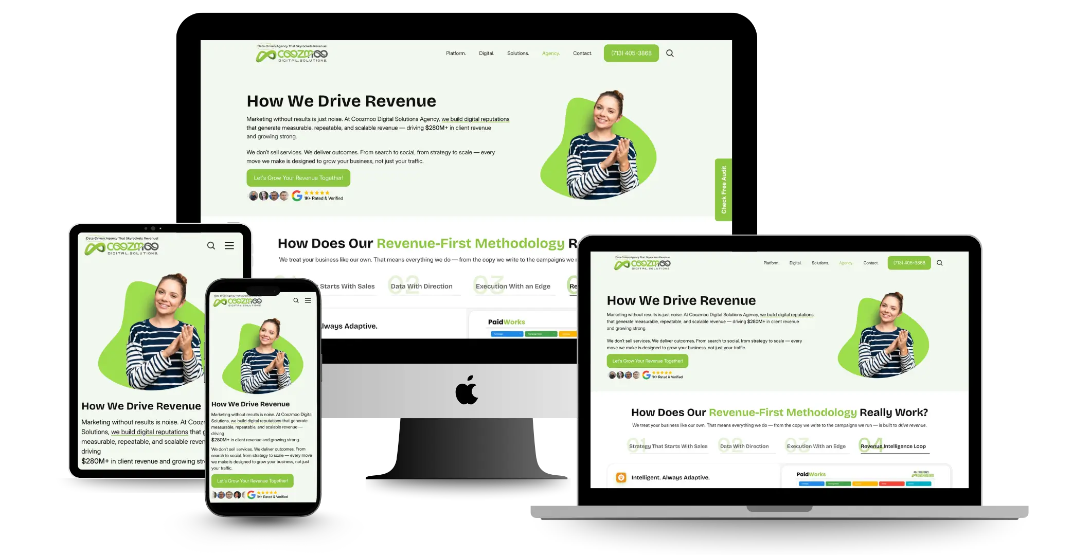 Example of Responsive website