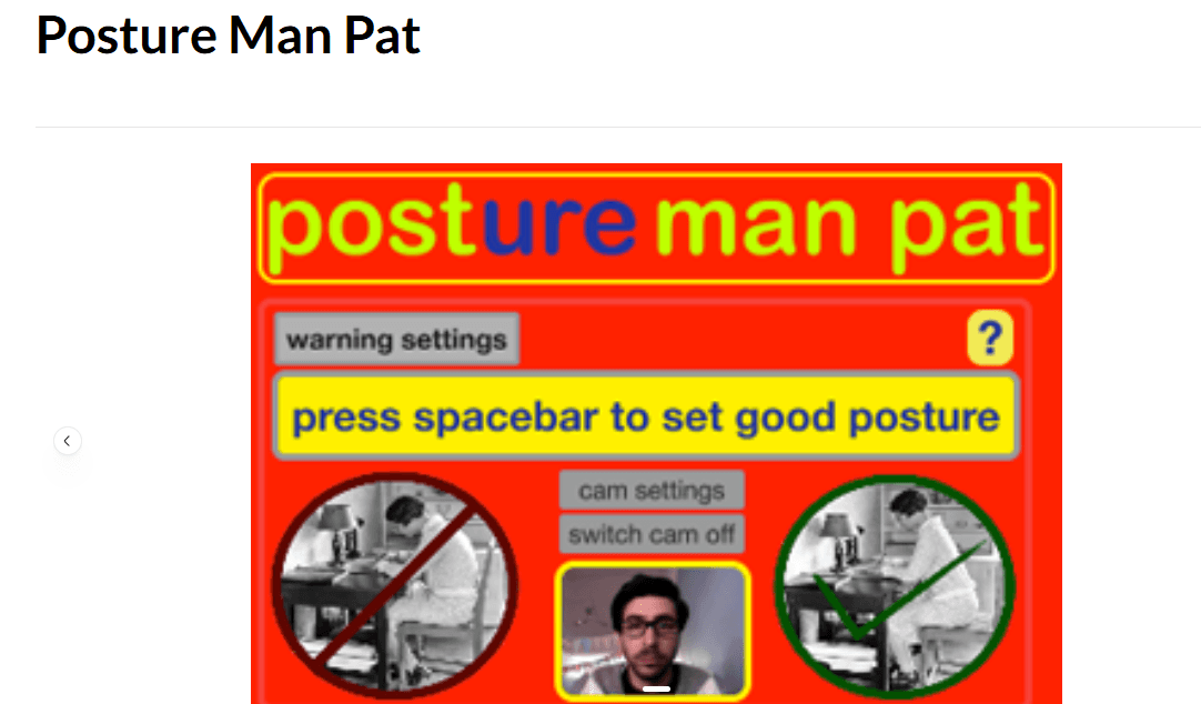 Tools for Posture Correction - Posture Apps