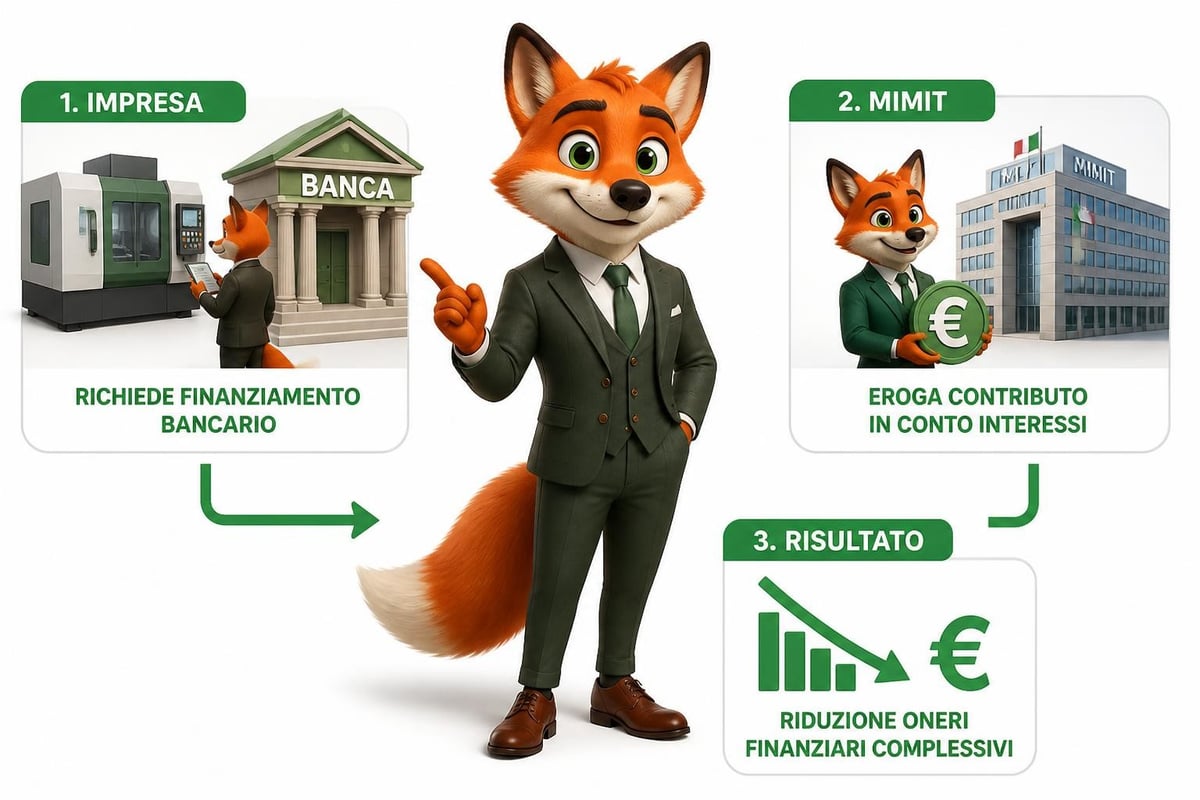 Schema agevolazioni nazionali macchinari
