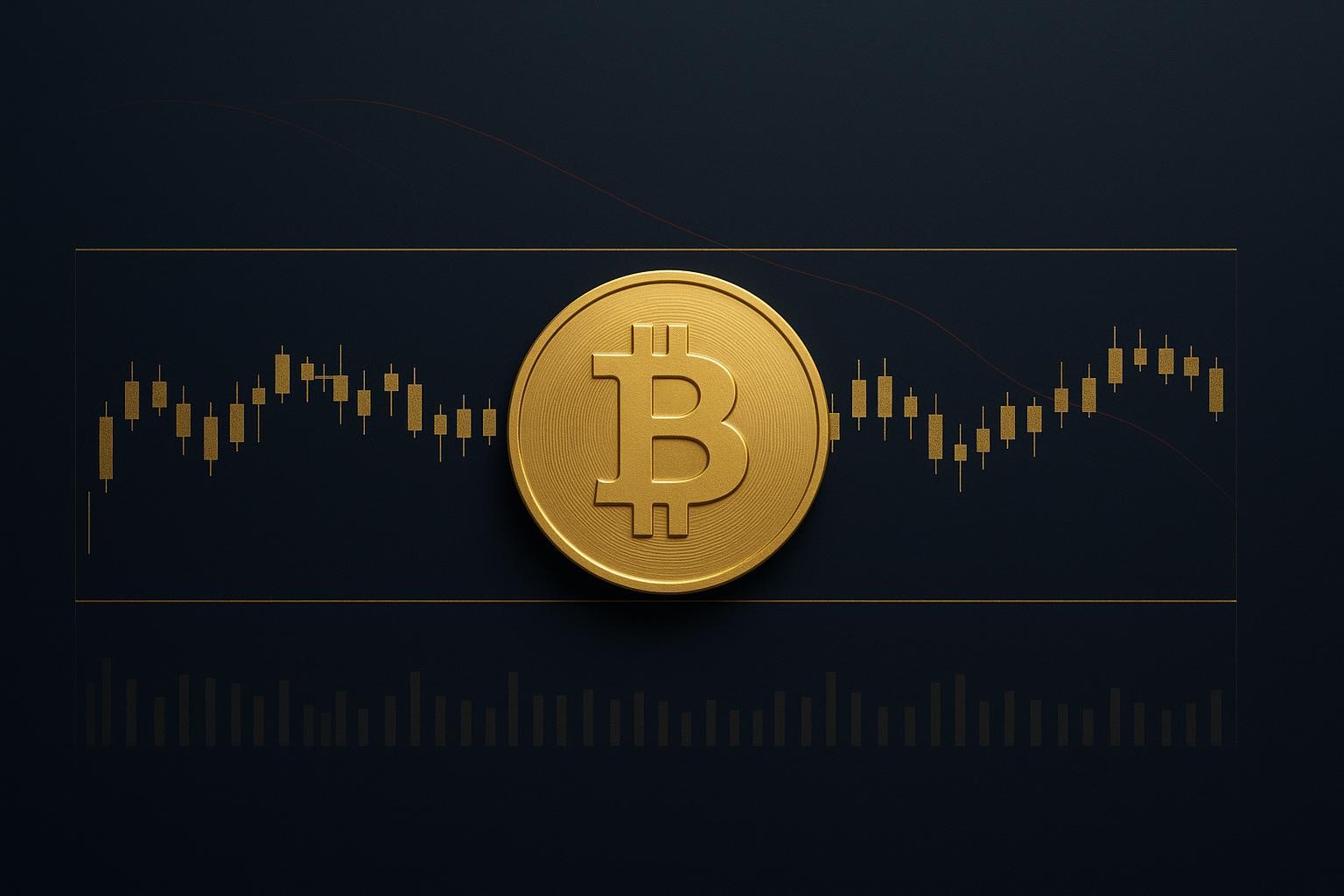 Bitcoin-Kursverlauf mit Widerstand bei 80.000 Dollar und Unterstützung bei 77.000 Dollar