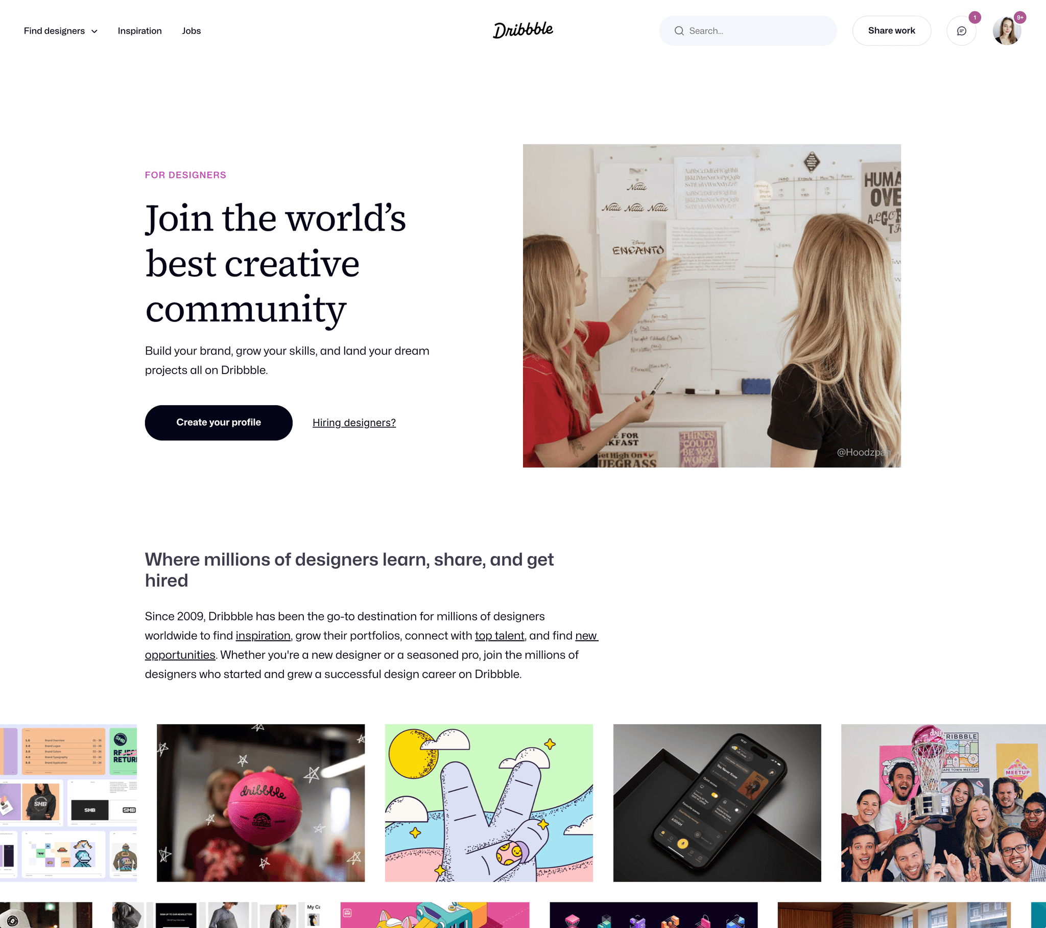 Website made in Framer