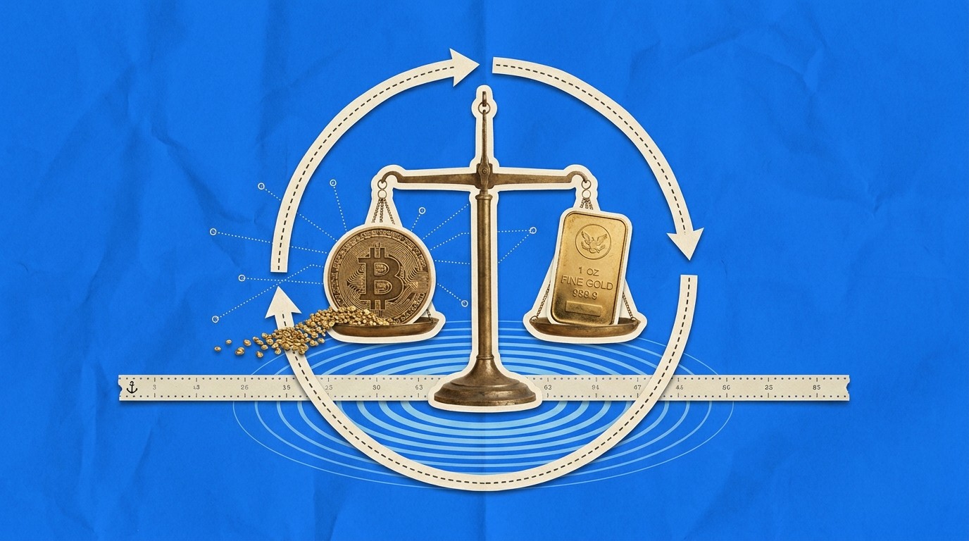 Bitcoin's Gold Floor Explained