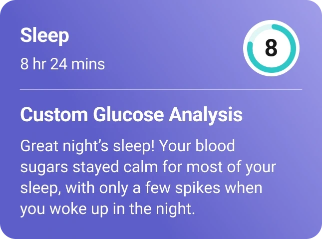 Personalized glucose analysis