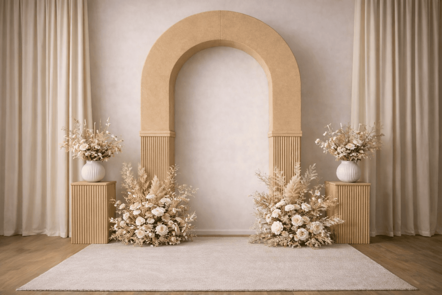 Woman looking back in the black shirt blue sky