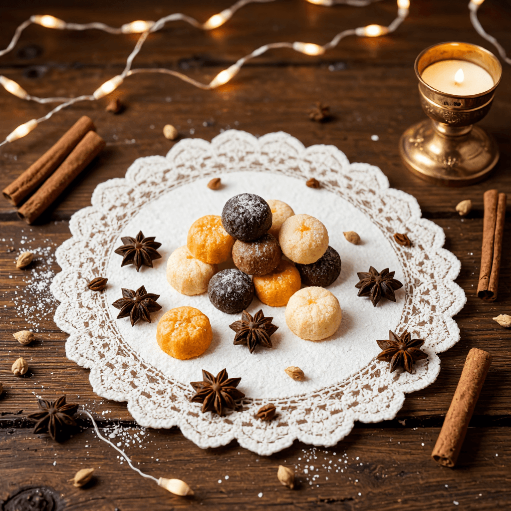 product photography of Gourmet Confectionery