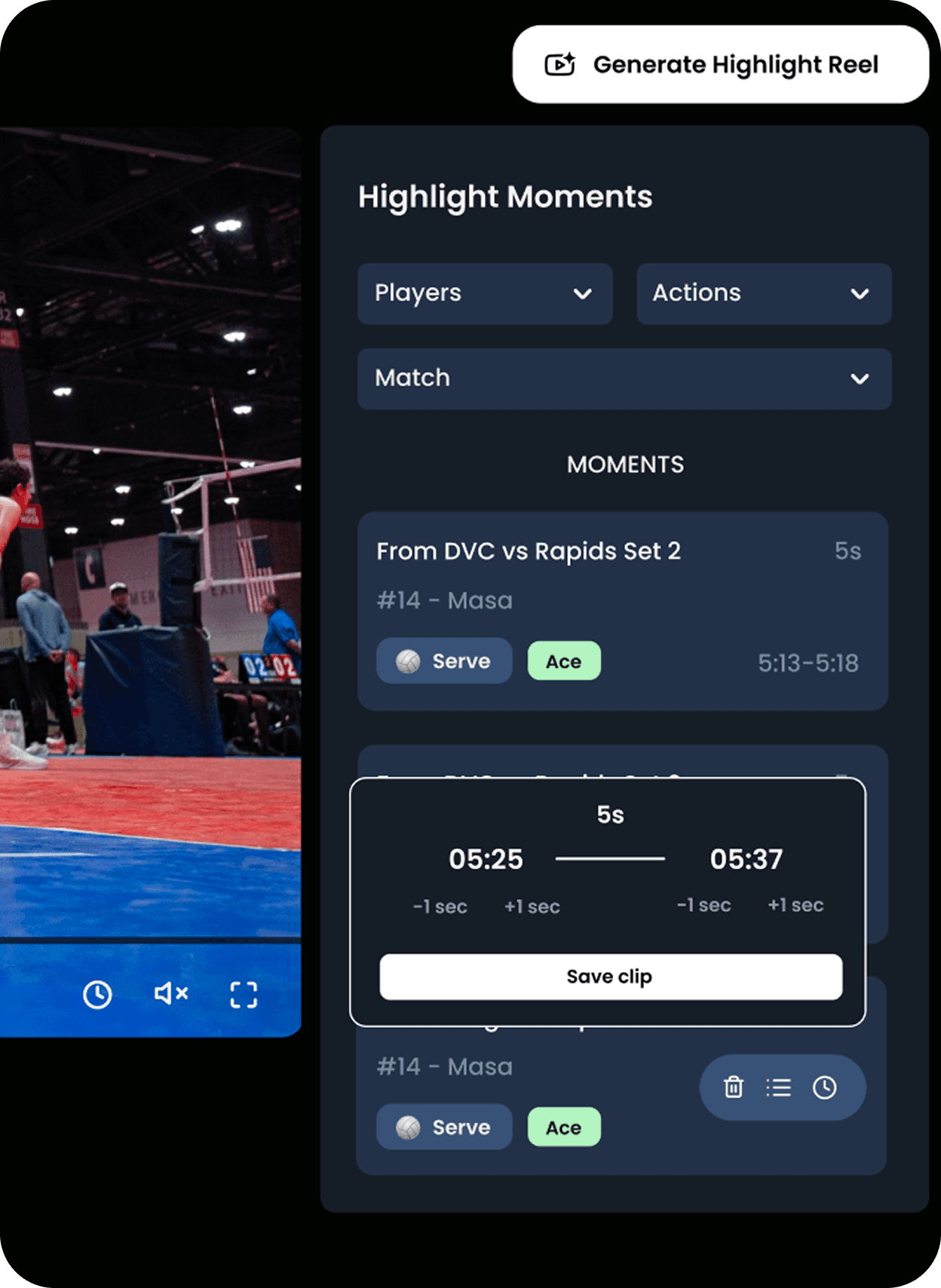 An image of Freelio's budget ui