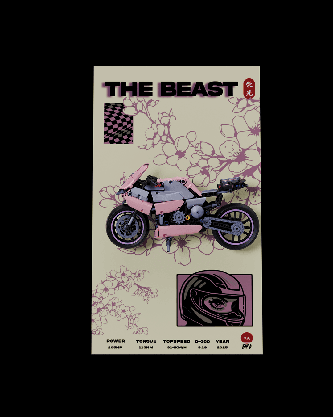 a close up of a red flower on a plant