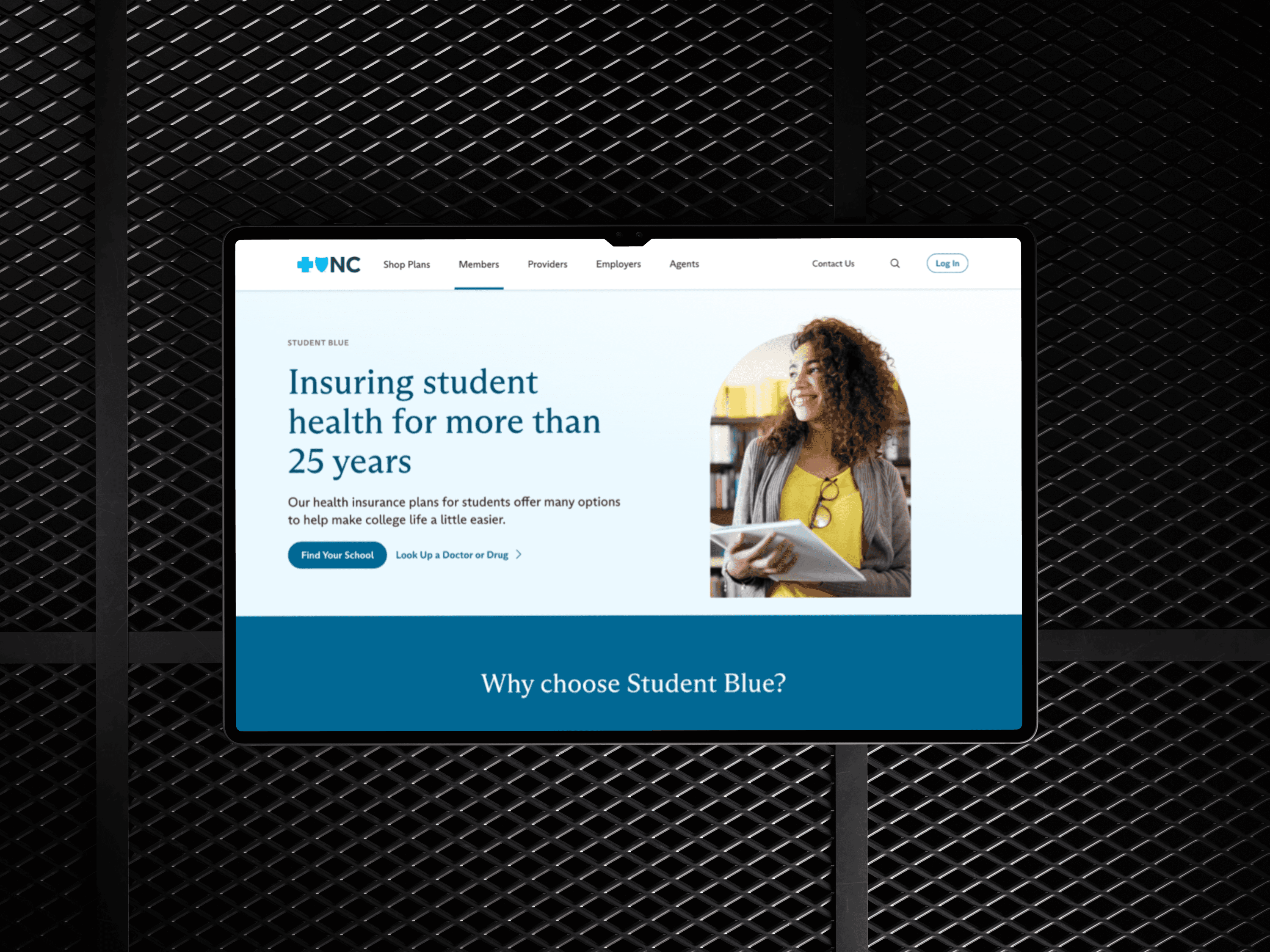 Before/After Hero: Side-by-side screenshot showing old vs. new landing page.