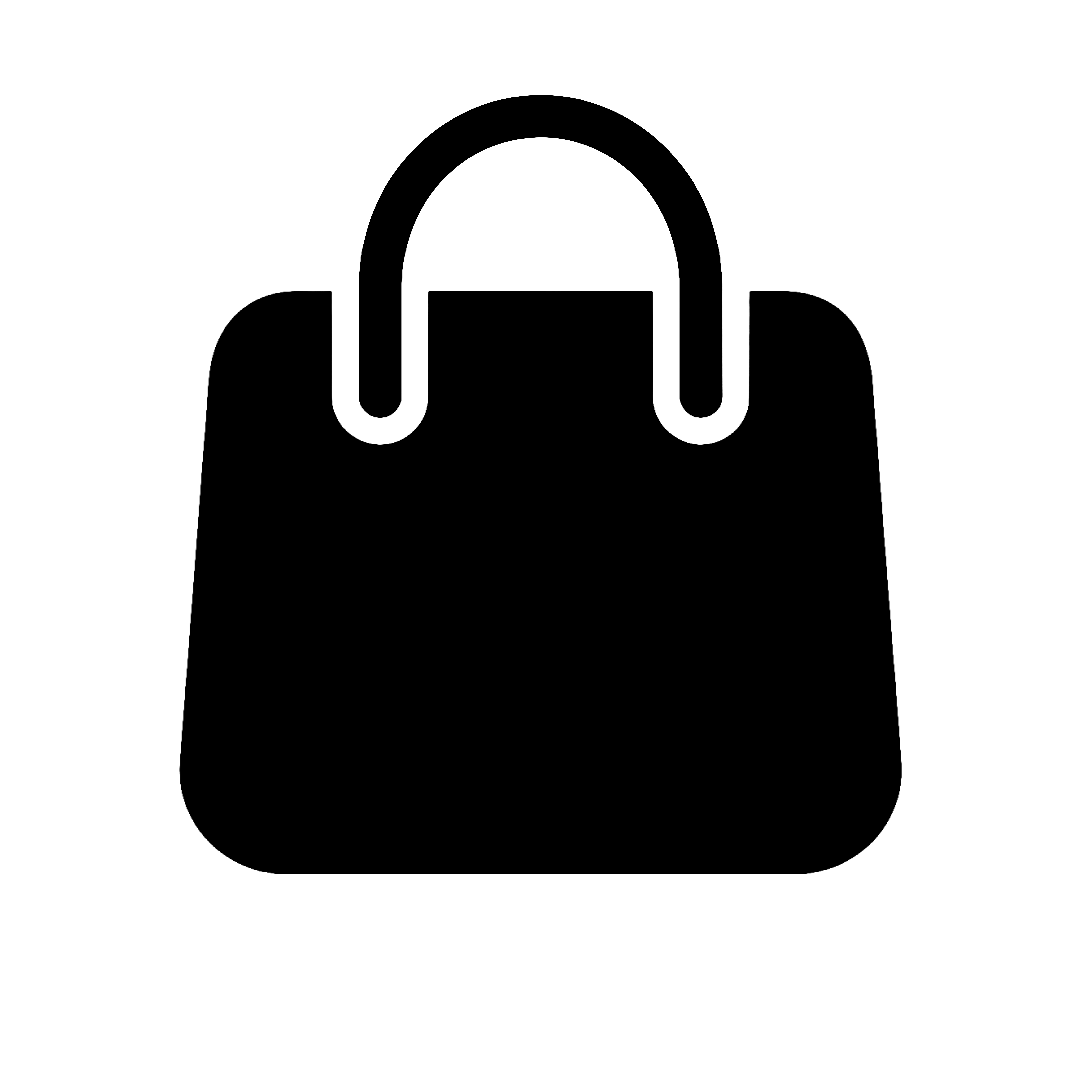 Schwarze Einkaufstasche