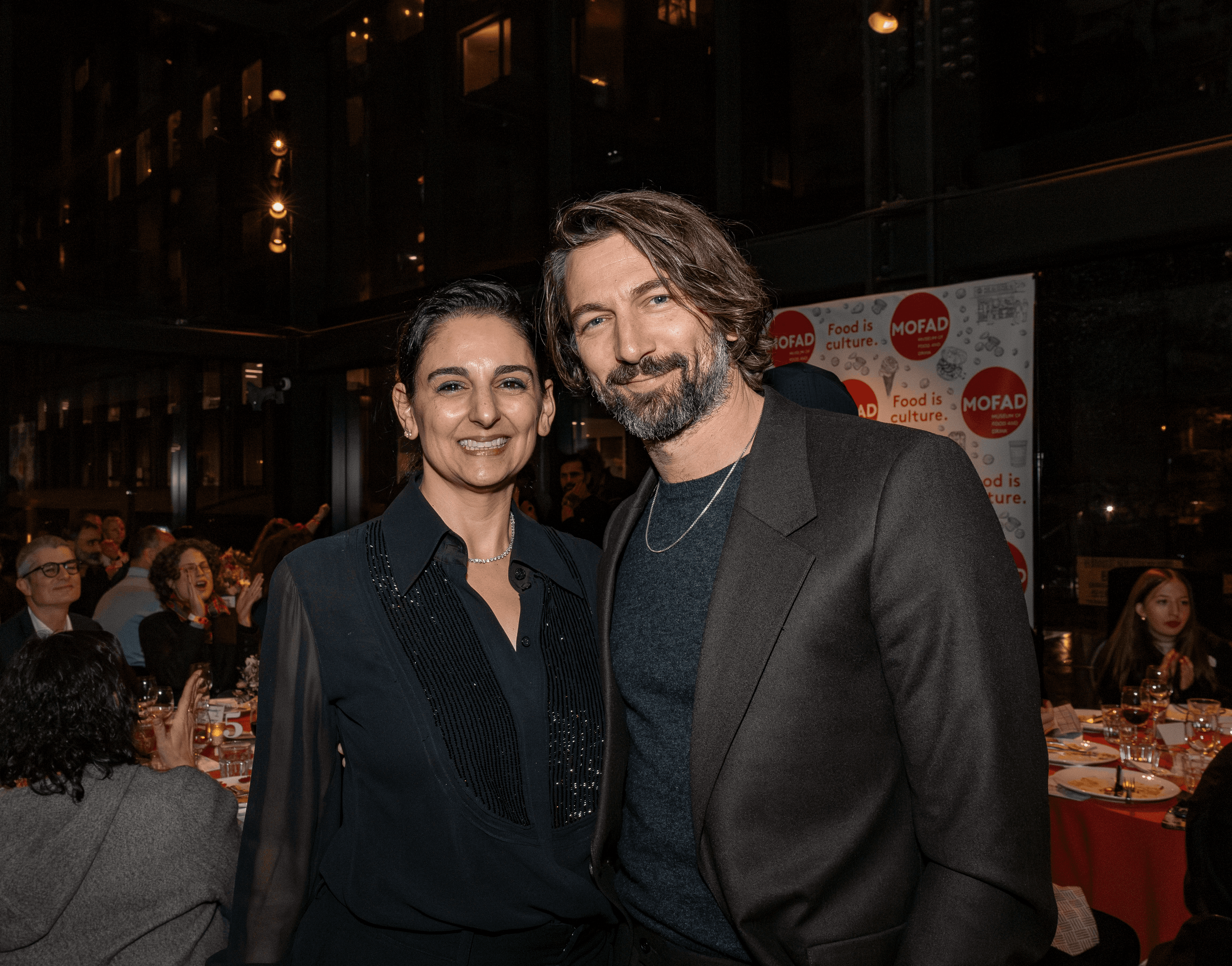 MOFAD Gala Michiel Huisman Nazli Parvizi