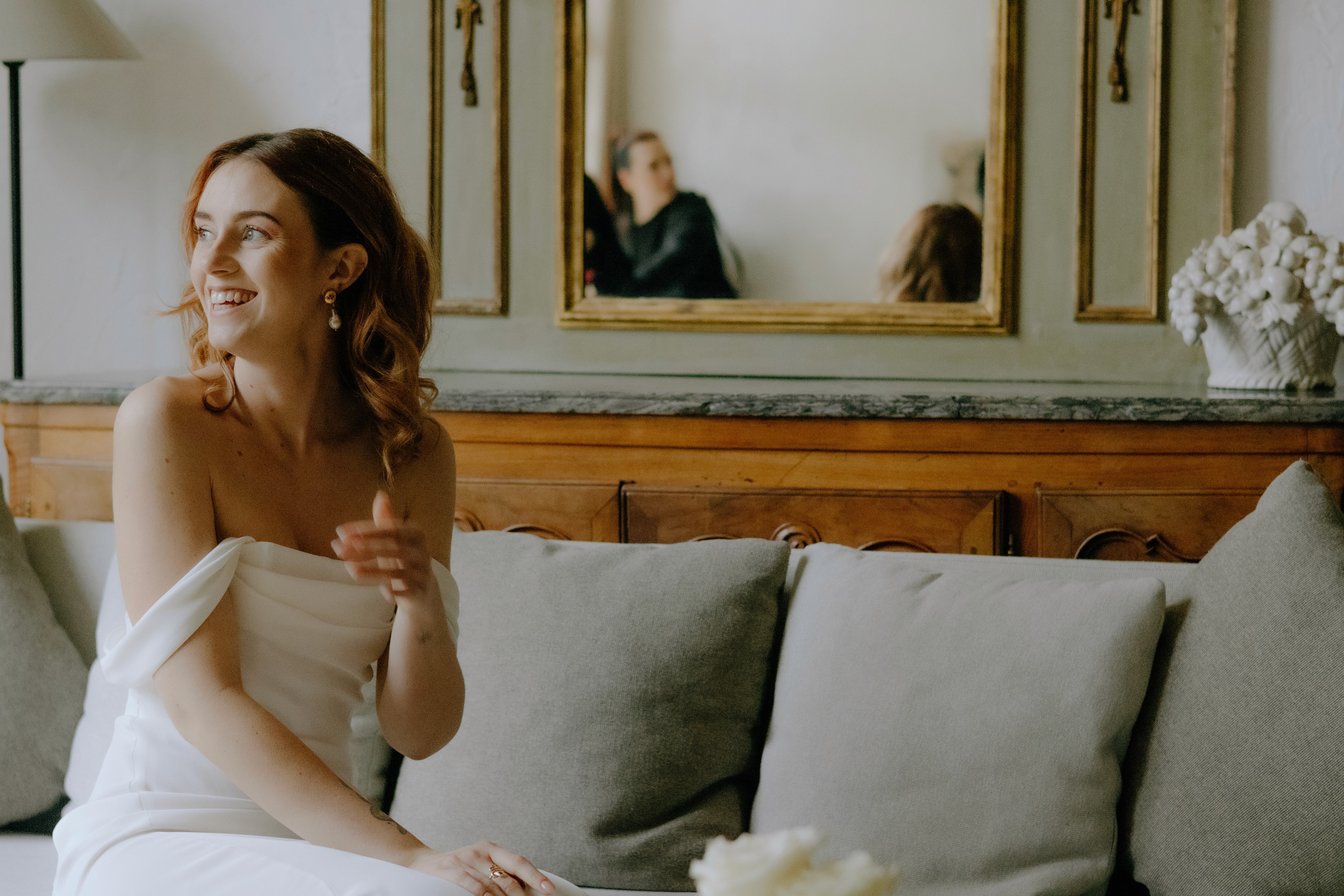 Bridal walk in motion