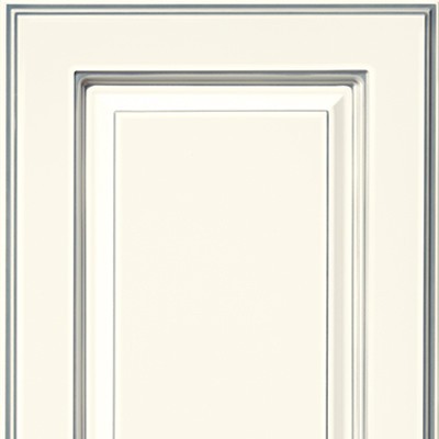 Bianco profilo Argento Laccato Opaco (1SA)