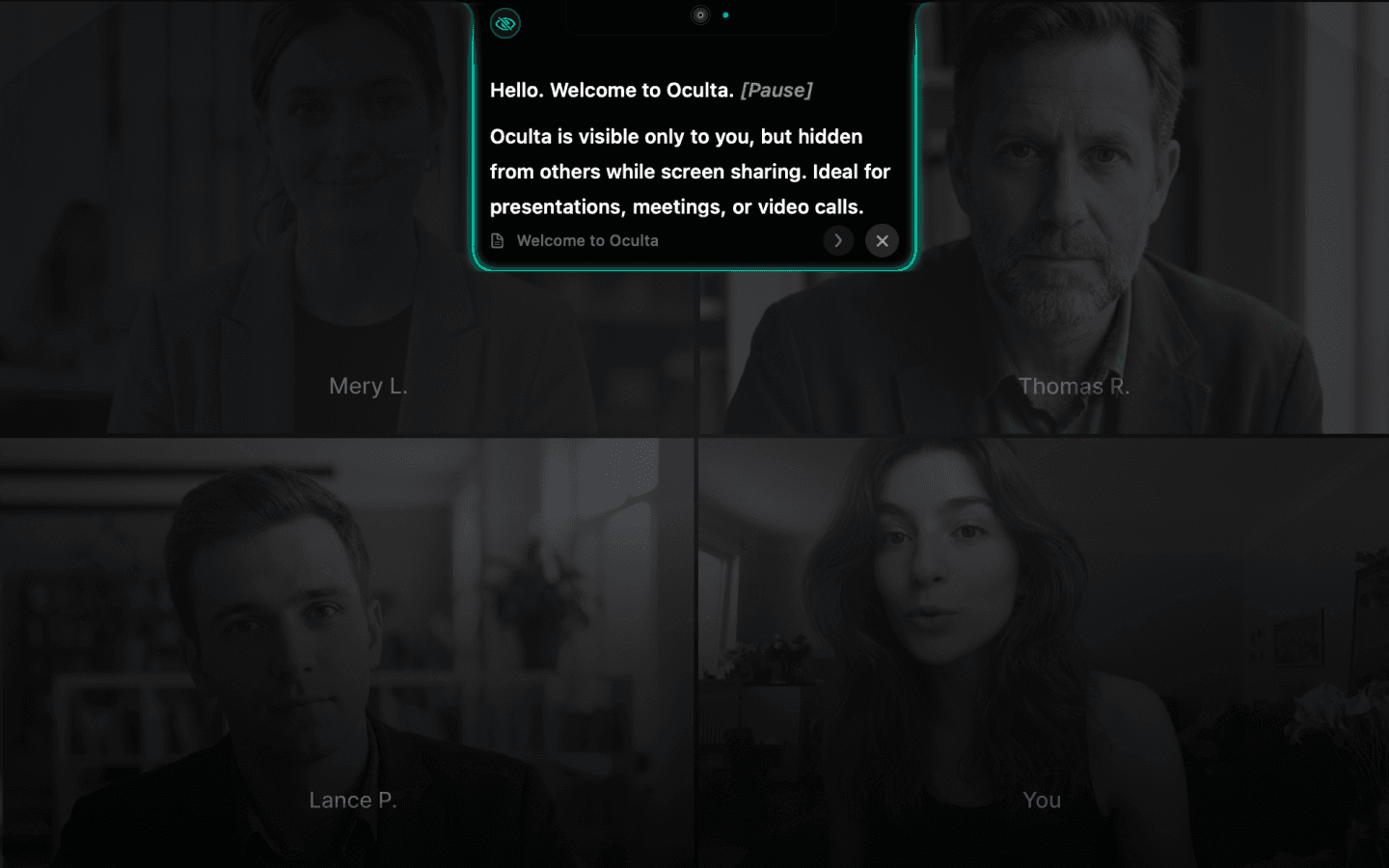 Oculta screenshot 1