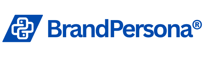Company logo in white