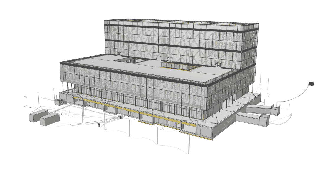 Siège Social Caisse d’Epargne Bourgogne Franche-Comté plan 3D