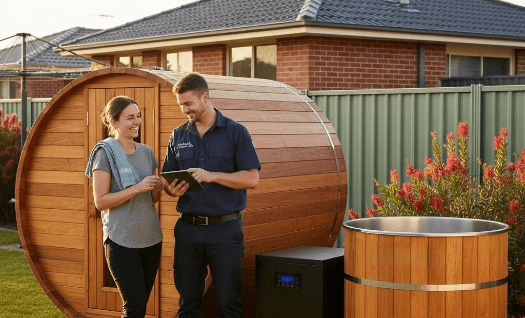 TotalSPA Sauna Ice-Bath Installations