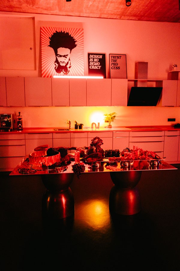 Fine Dining Catering im Studio Loft Frankfurt