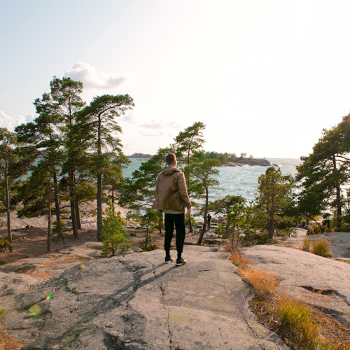Explore freely while your guide prepares a lunch in Finnish style.