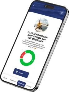 SEA BASE App Check-Up Ergebnis