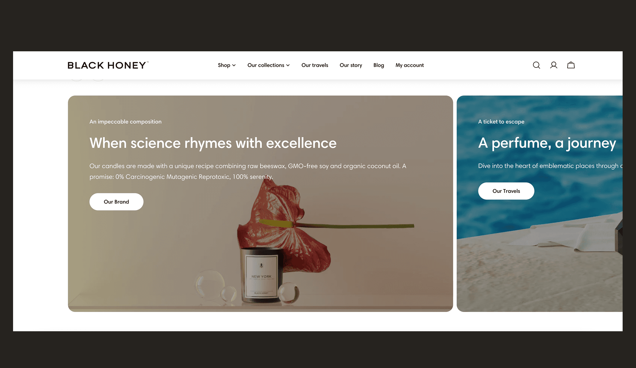 Maison Black Honey Digital Twin Assets for Website