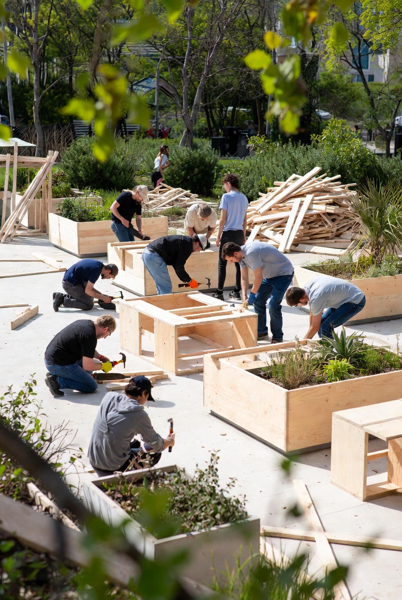 Circular construction creates spaces everyone can share.