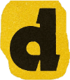 Letter D