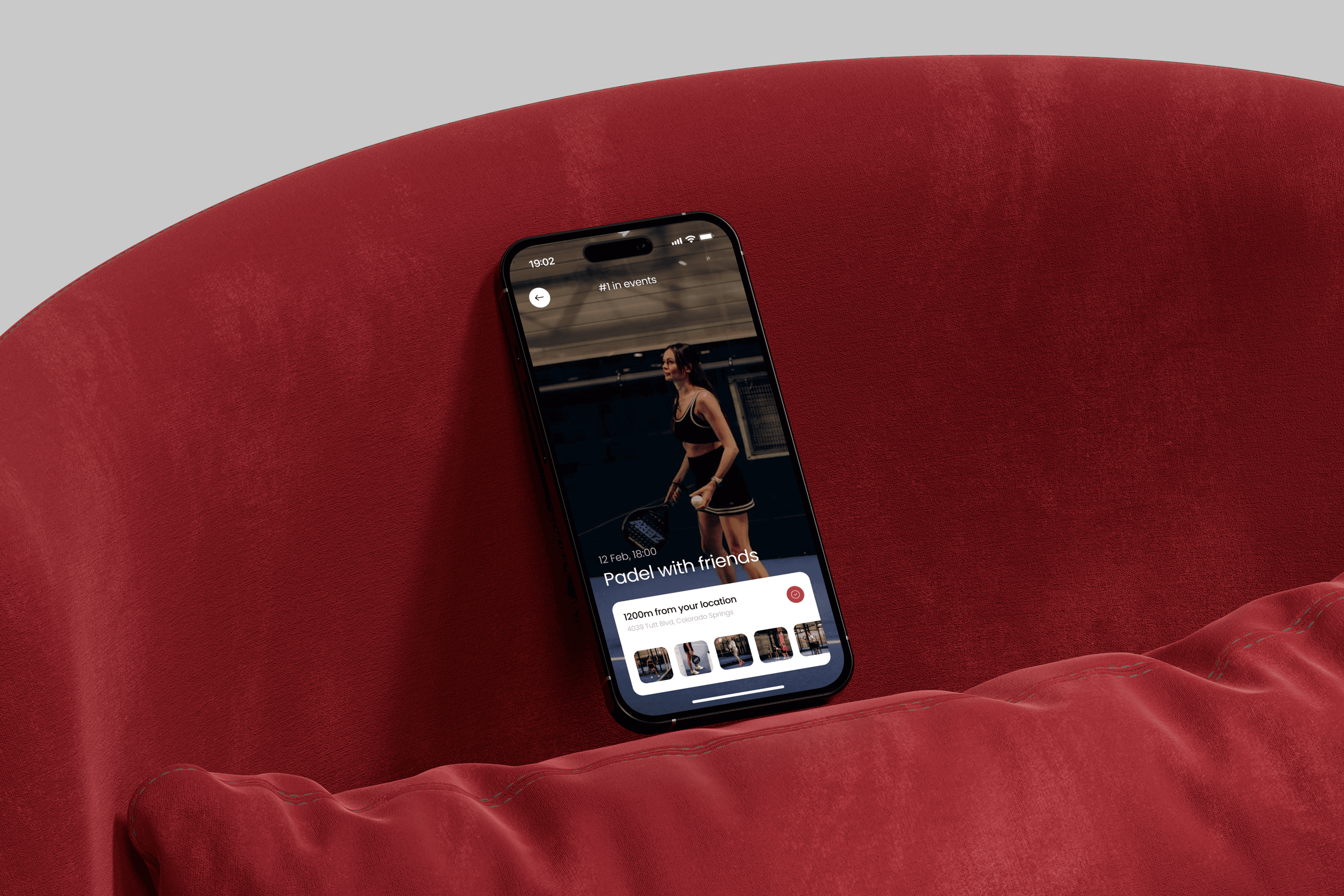 High-fidelity app design with dark mode interface for better usability