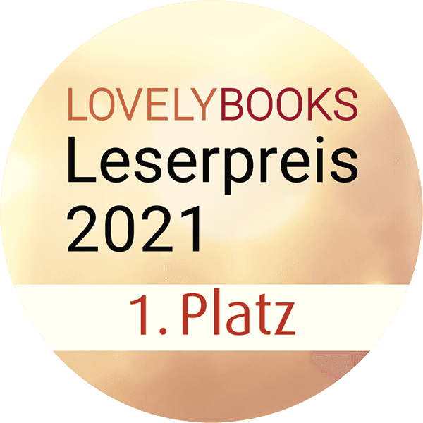 Gewinner des Lovelybooks Leserpreis 2021 - Button