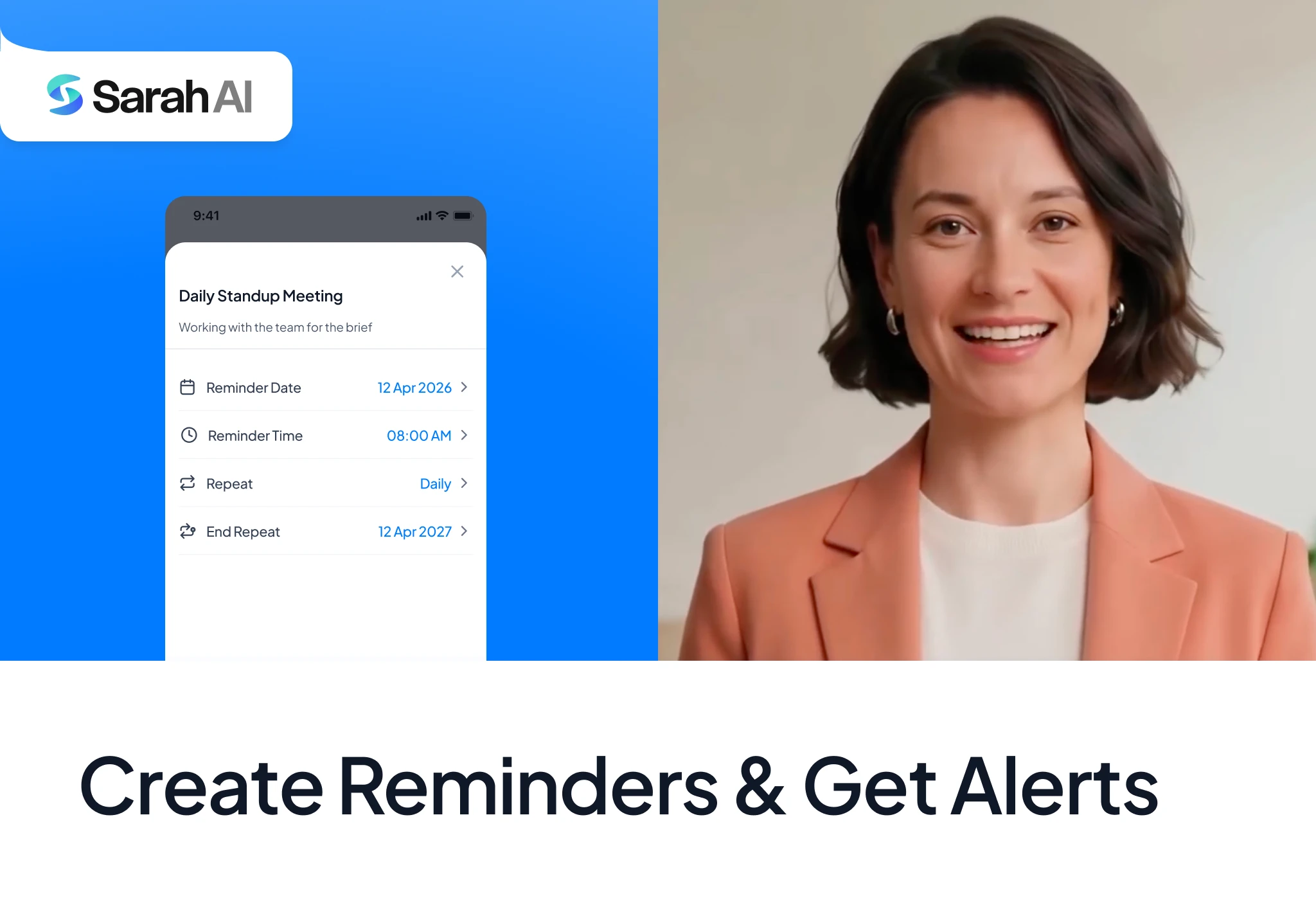 Creating Reminders and Get Alerts