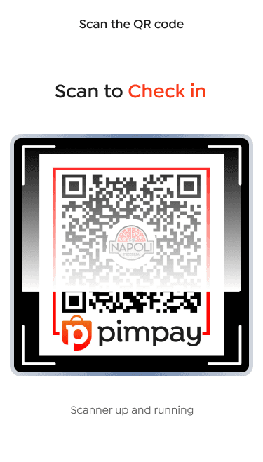 Fixed QR code payment option where customers scan and merchants enter amount for instant confirmation