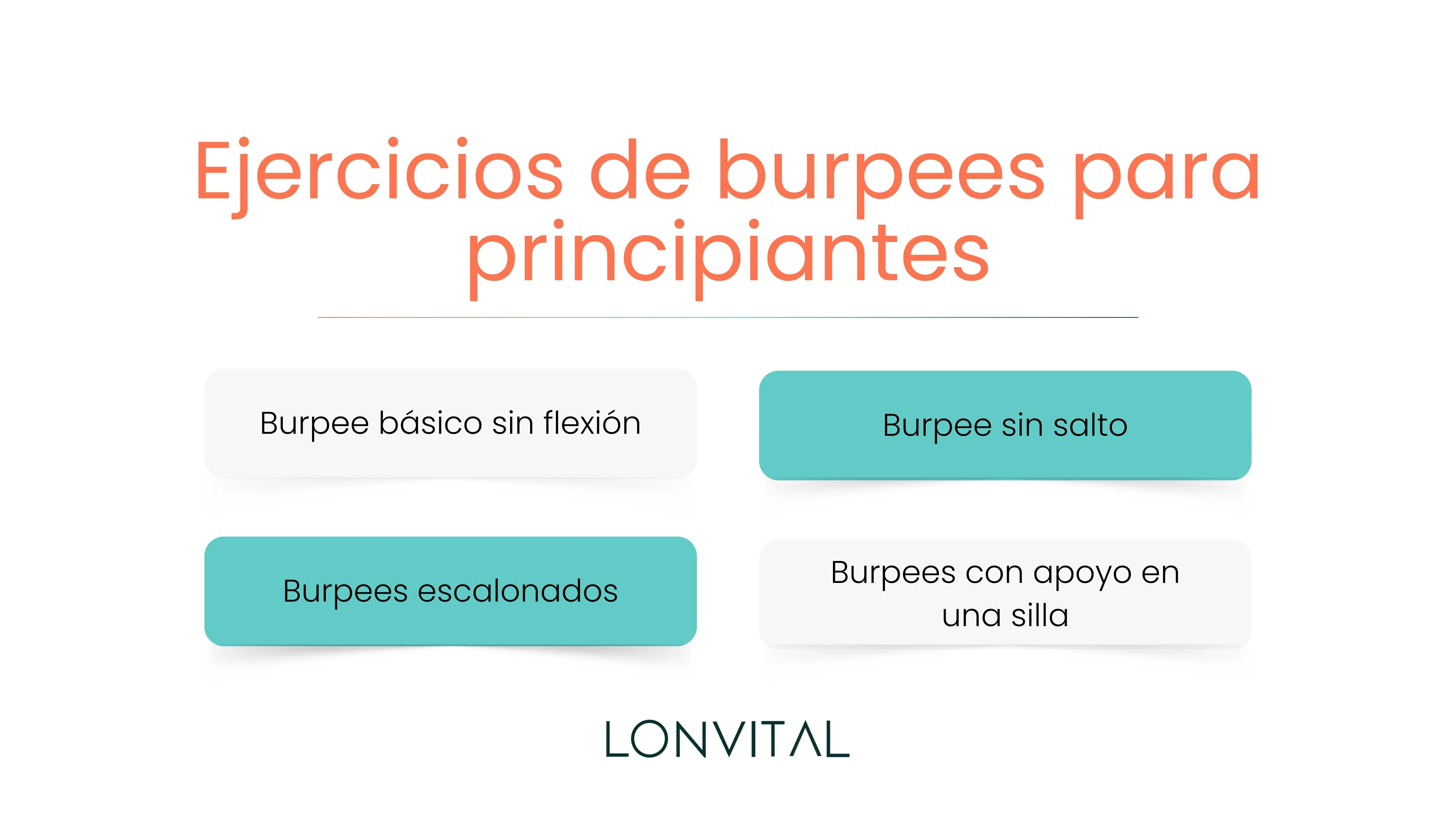 Ejercicios de burpees para principiantes