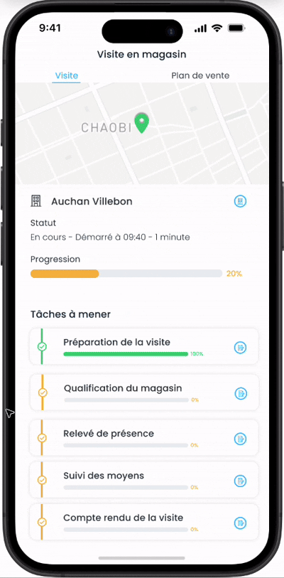Exemple de gestion des assortiments dans les relevés par strate