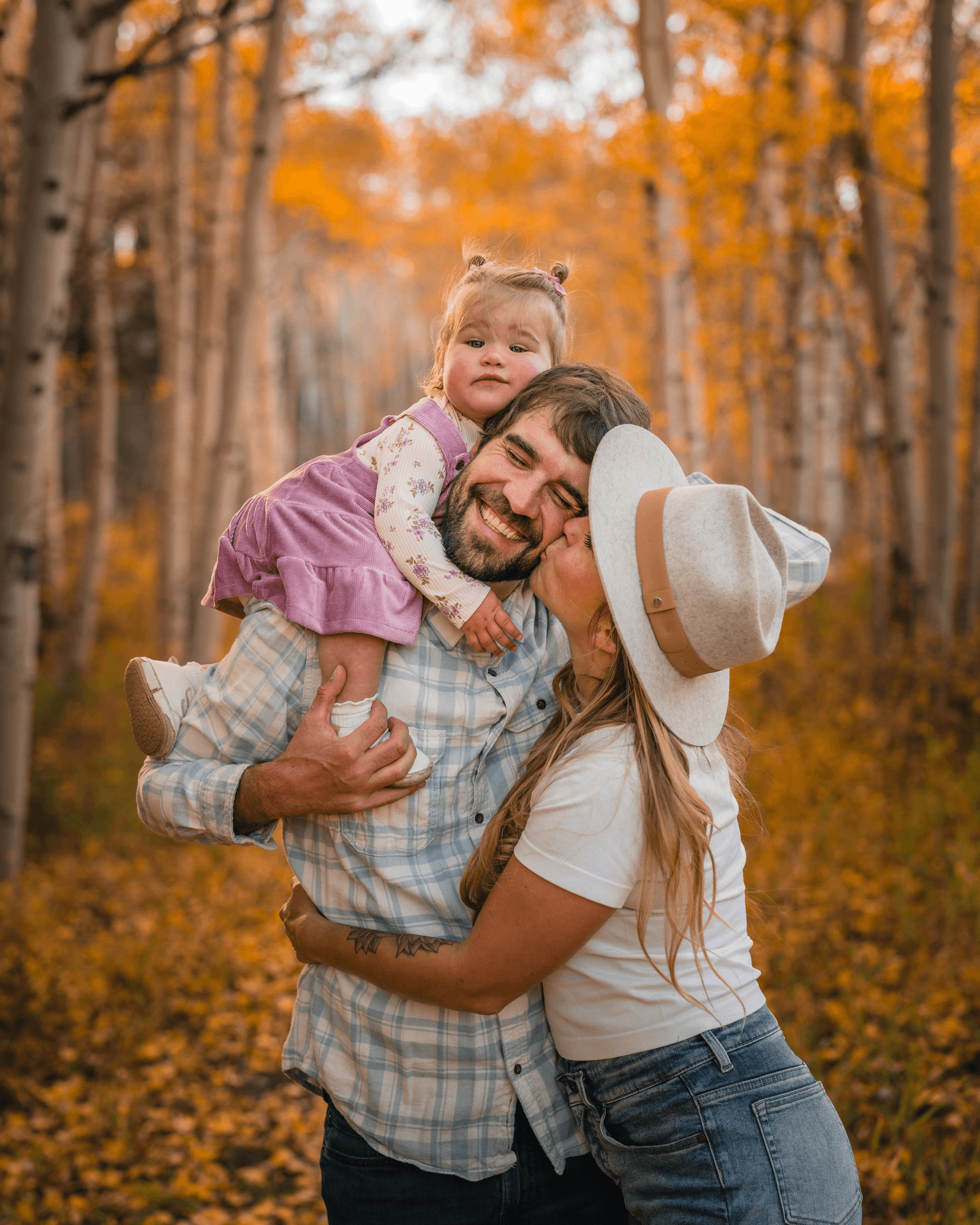 Ferguson Fam family portrait in Aspen