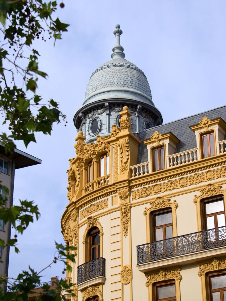 beautiful building in valencia