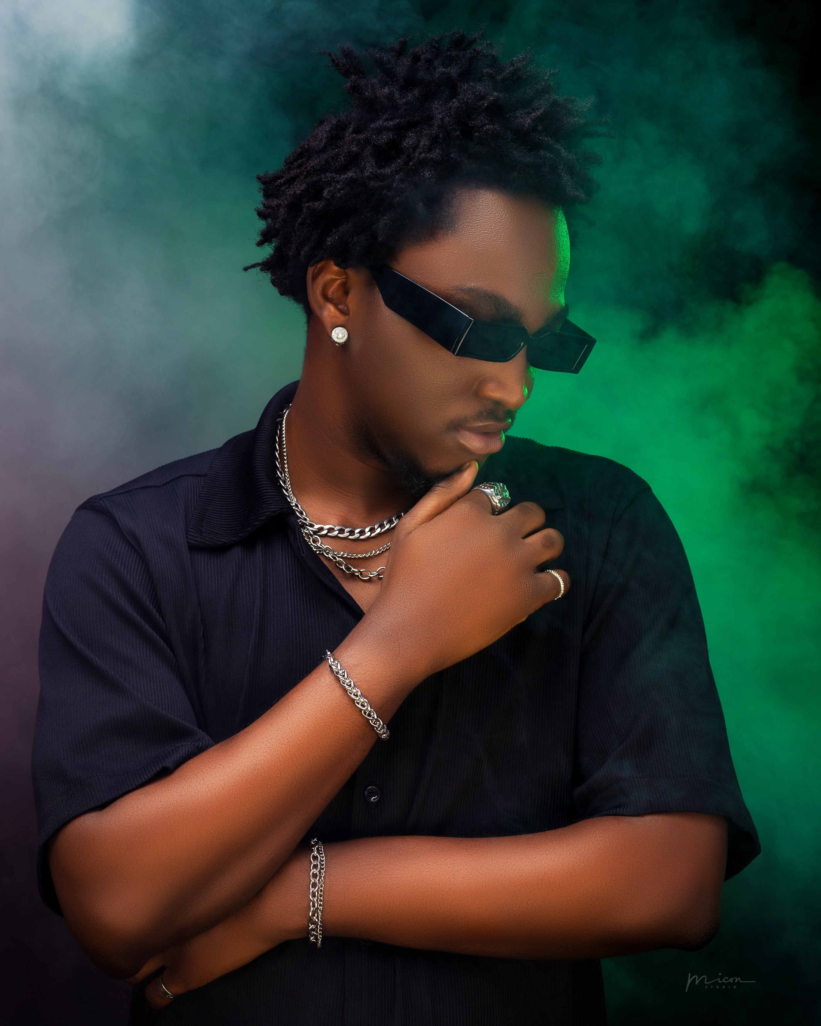 Man Wearing Sunglasses
