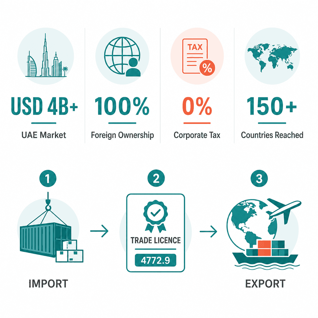 Infographic: Para Pharmaceutical Products Trading License in Dubai