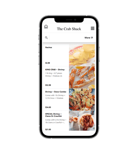Streamline your takout orders by allowing customers to conveniently order ahead.