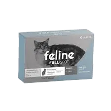Caja de Feline Full Spot Labyes distribuido en Costa Rica. (Background Removed)