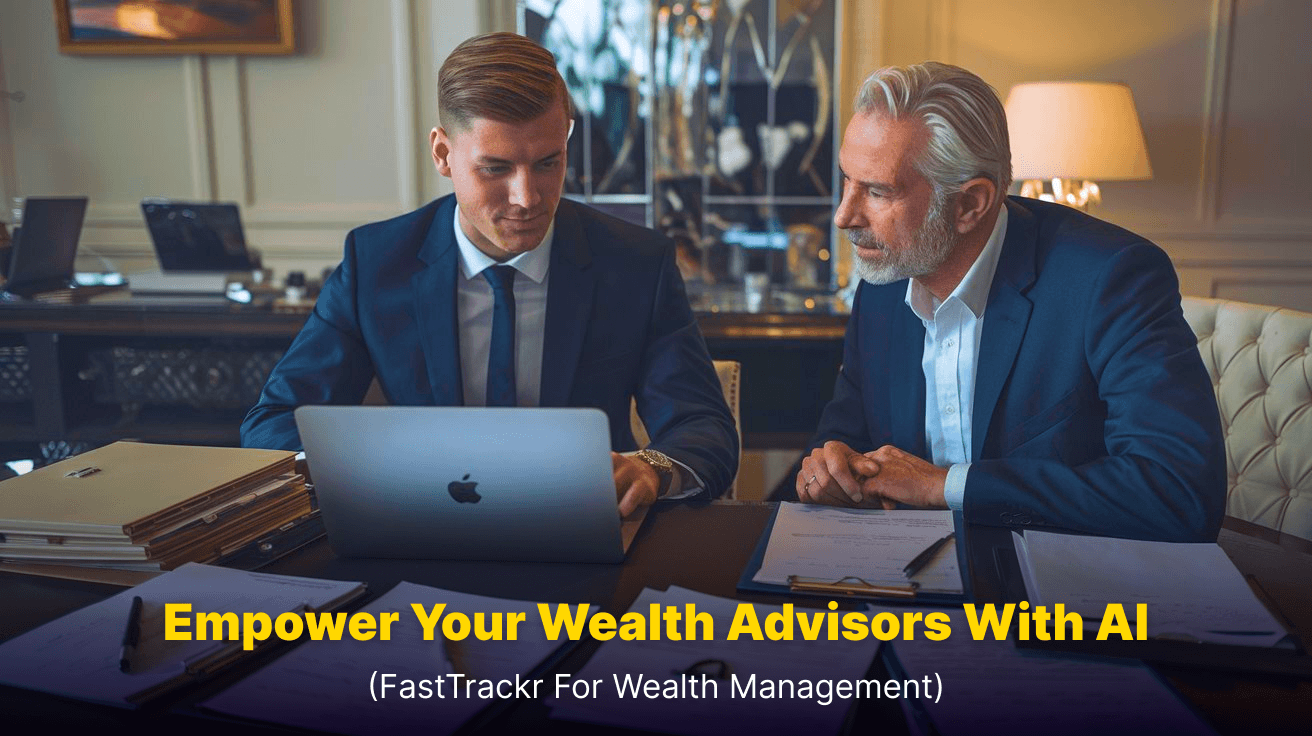 Wealth Advisor With Client Using AI