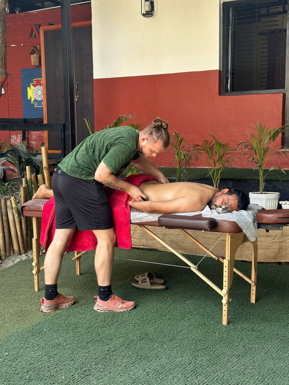 Woman In Spa