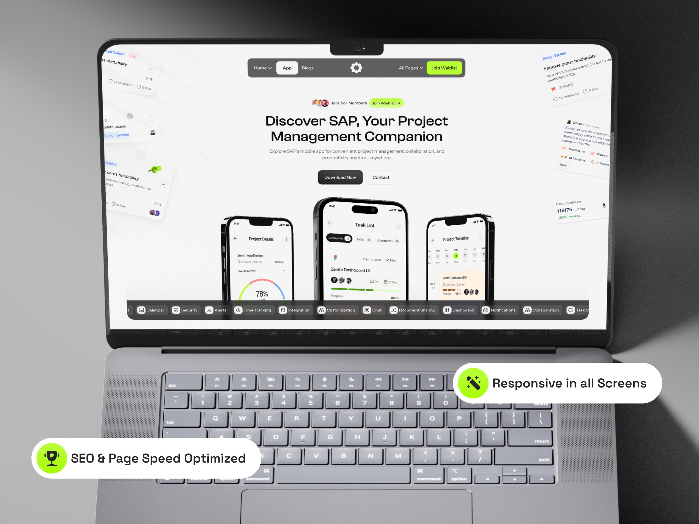 SAP — SaaS 产品官网设计灵感