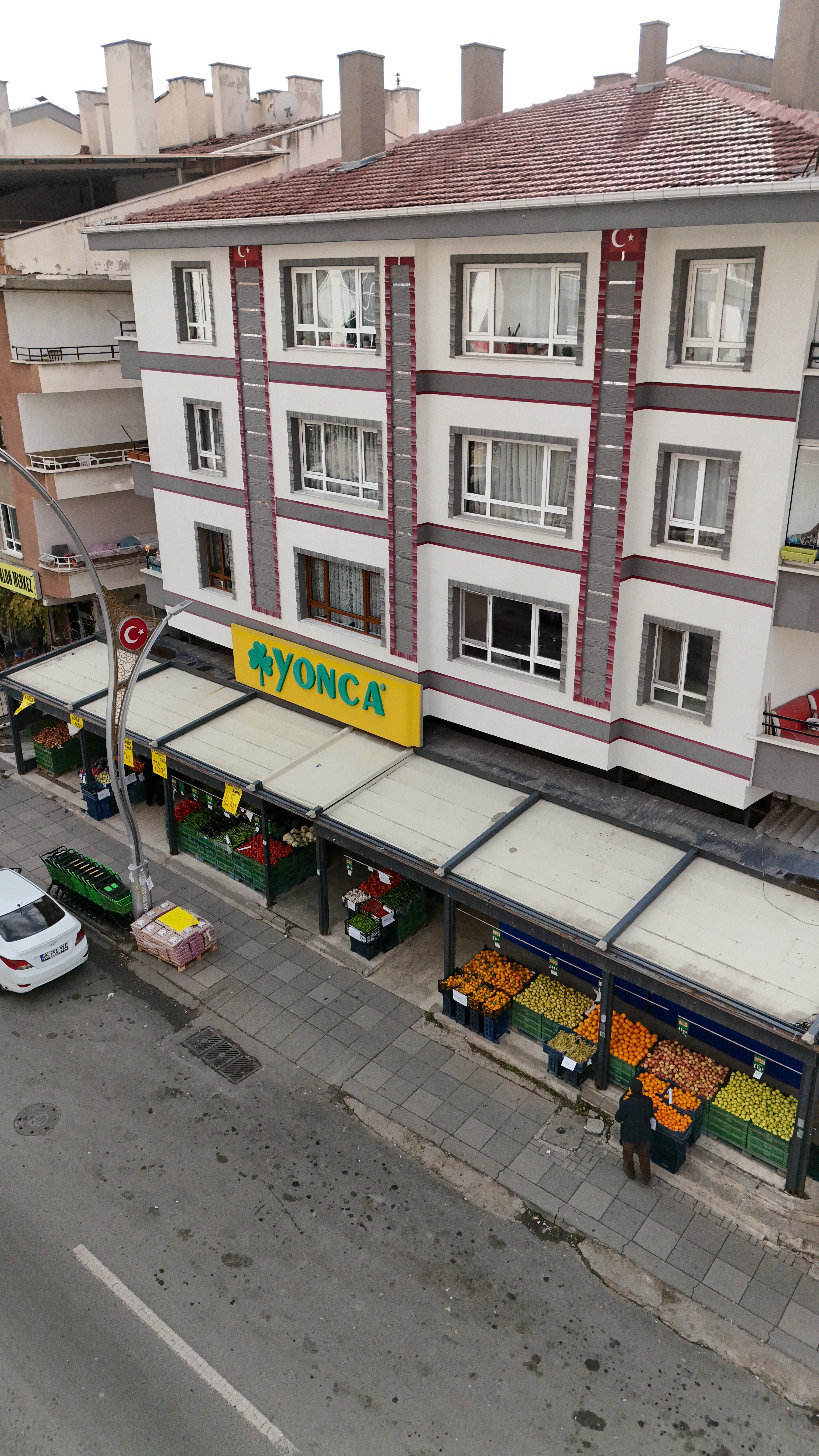 Interior view of a compact retail store with organized shelves and accessible shopping layout.nge-view-of-the-villa-s-private-beach-entran